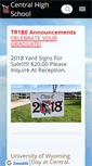 Mobile Screenshot of central.laramie1.org
