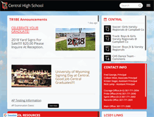 Tablet Screenshot of central.laramie1.org