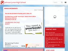 Tablet Screenshot of johnson.laramie1.org