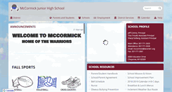 Desktop Screenshot of mccormick.laramie1.org