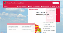 Desktop Screenshot of pioneerpark.laramie1.org